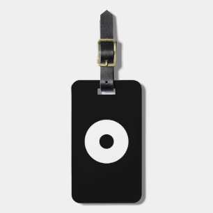 Slangen oog bagagelabel