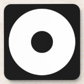 Slangen oog bier onderzetter (Voorkant)