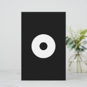 Slangen oog briefpapier (Staand voorkant)