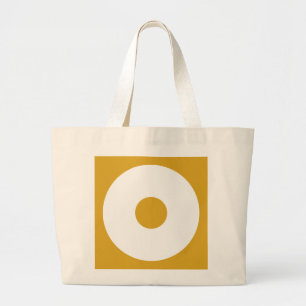 Slangen oog grote tote bag