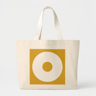 Slangen oog grote tote bag