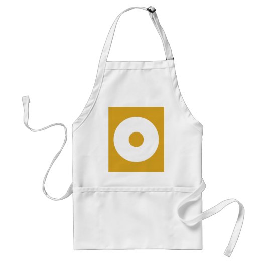 Slangen oog standaard schort (Voorkant)