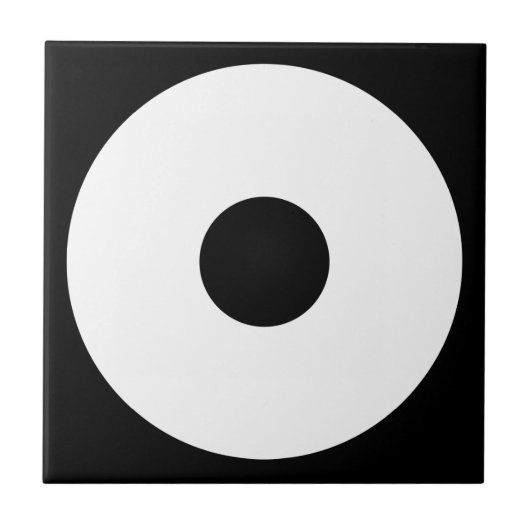 Slangen oog tegeltje (Voorkant)