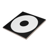 Slangen oog tegeltje (Zijkant)