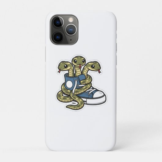 Slangen op schoenen Case-Mate iPhone case (Achterkant)