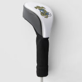 Slangen op schoenen golfheadcover (Schuin)