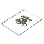 Slangen op schoenen notitieboek (Linkerzijde)