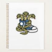 Slangen op schoenen planner (Voorkant)