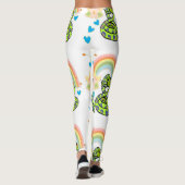 Slangen Regenboog Broek Leggings (Achterkant)