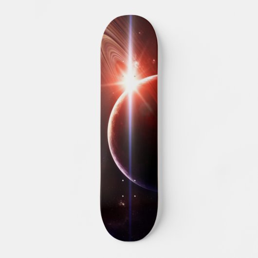 "Slangen Saturnus" Persoonlijk Skateboard (Voorkant)