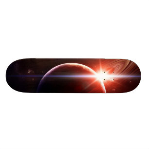 "Slangen Saturnus" Persoonlijk Skateboard
