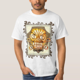Slangen schedel t-shirt