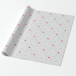 Slangen, siervoorwerpen en kunstschilfers cadeaupapier