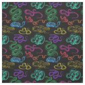 Slangen! Stof (Swatch)