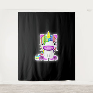 Slangen van Unicorn Unicorn Gift Ideaal voor kinde Wandkleed