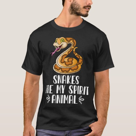 slangen zijn mijn dierlijk t-shirt (Voorkant)