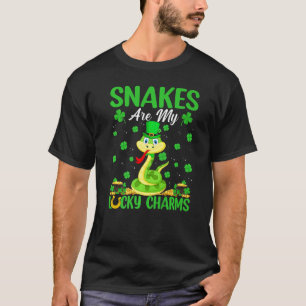 Slangen zijn m'n gelukzalige slangen. t-shirt