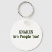 SLANGEN zijn ook mensen! Sleutelhanger (Voorkant)