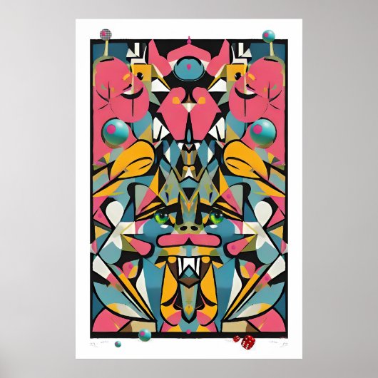 Slangenbeet - Ken Gage Kunst Poster (Voorkant)