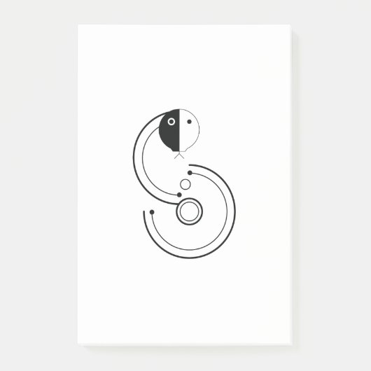 Slangenbord Post-it® Notes (Voorkant)