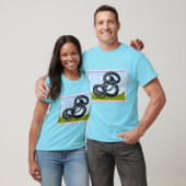 Slangenbotsing. T-shirt (Unisex)