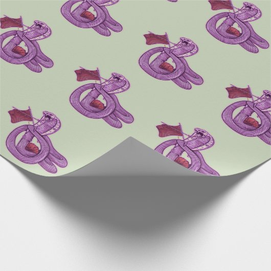 Slangenbreien Cadeaupapier (Hoek)