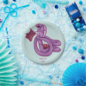 Slangenbreien Papieren Bordje (Feest)