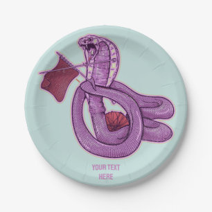 Slangenbreien Papieren Bordje