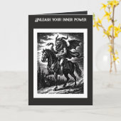 Slangendrager van de Afgrond Kaart (Gele Bloem)