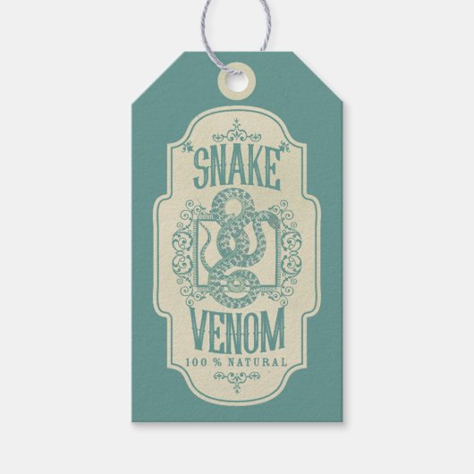 Slangengif Potion Cadeaulabel (Voorkant)