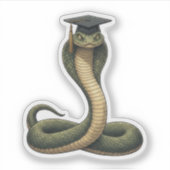 Slangengraduatie Sticker (Voorkant)