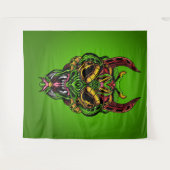 Slangenhoofd Wandkleed (Voorkant (horizontaal))