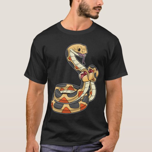slangenhotdog t-shirt (Voorkant)