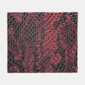 Slangenhuid: abstracte achtergrond. fleece deken (Voorkant (Horizontaal))