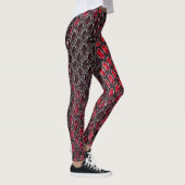 Slangenhuid: abstracte achtergrond. leggings (Rechts)