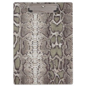 Slangenhuid Dierprint Klembord (Voorkant)