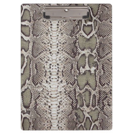 Slangenhuid Dierprint Klembord