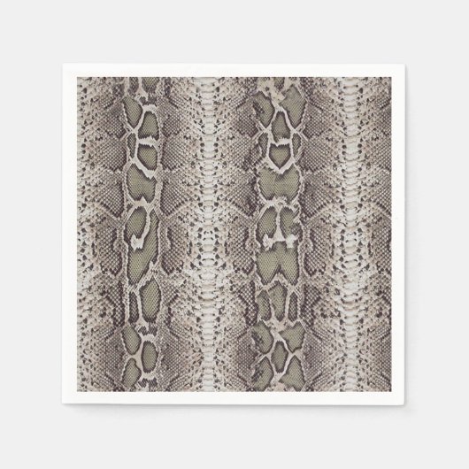 Slangenhuid Dierprint Servet (Voorkant)