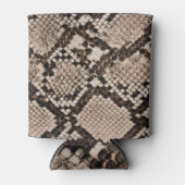 Slangenhuid: gestructureerde achtergrond. blikjeskoeler (Voorkant)