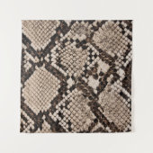 Slangenhuid: gestructureerde achtergrond. wandkleed (Voorkant (horizontaal))