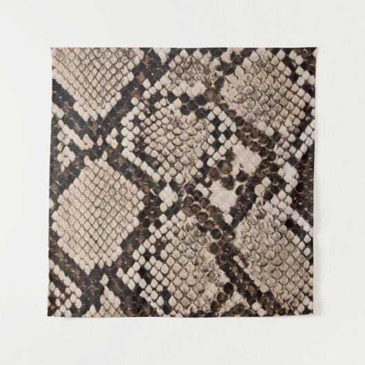 Slangenhuid: gestructureerde achtergrond. wandkleed (Voorkant (horizontaal))