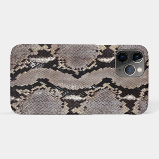Slangenhuid iPhone Case-Mate iPhone Case (Achterkant (horizontaal))