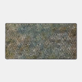 Slangenhuid Kunst Abstract Grijs Bureaumat (Voorkant)