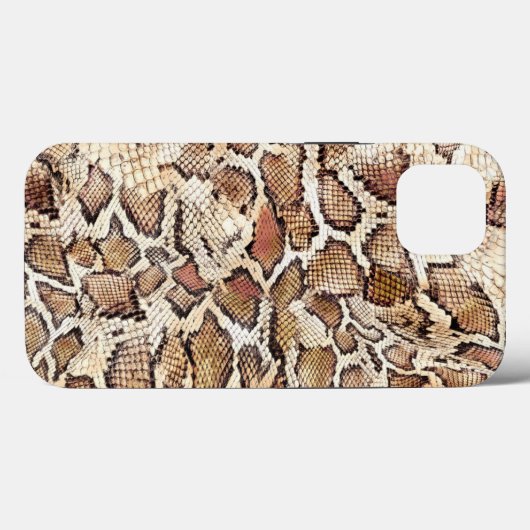 Slangenhuid Ontwerp Case-Mate iPhone Case (Achterkant (horizontaal))