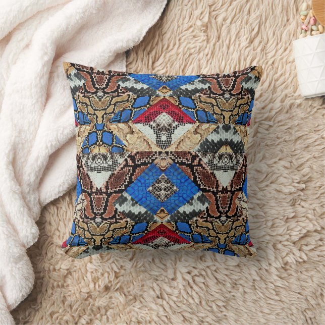 Slangenhuid Patroon Kussen (Deken)