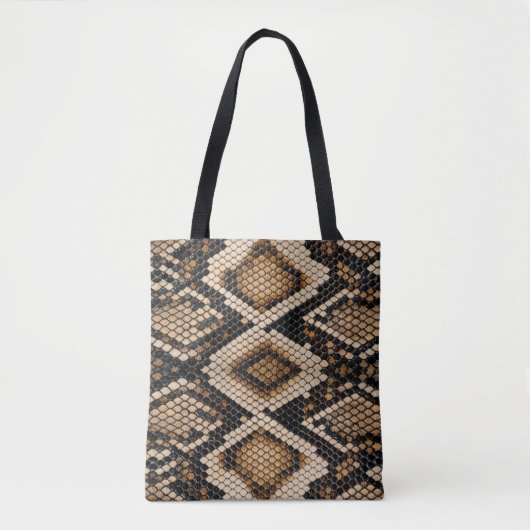Slangenhuid Tote Bag (Voorkant)