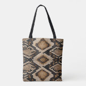 Slangenhuid Tote Bag (Achterkant)