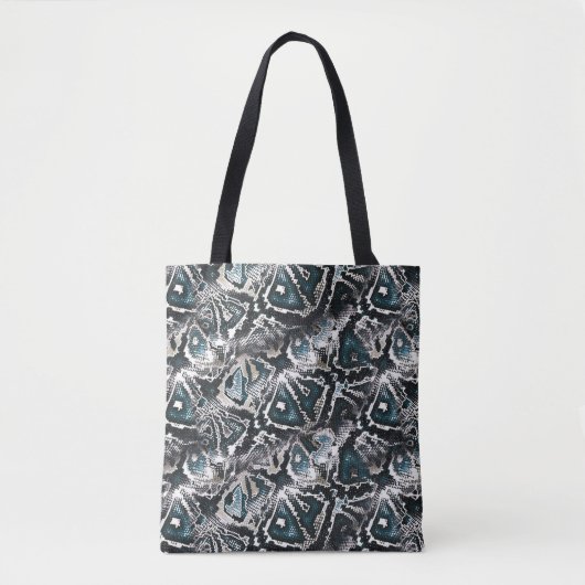 Slangenhuid  tote bag (Voorkant)
