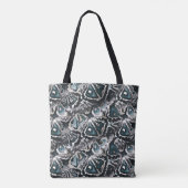 Slangenhuid  tote bag (Achterkant)