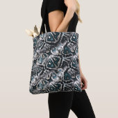 Slangenhuid  tote bag (Dichtbij)